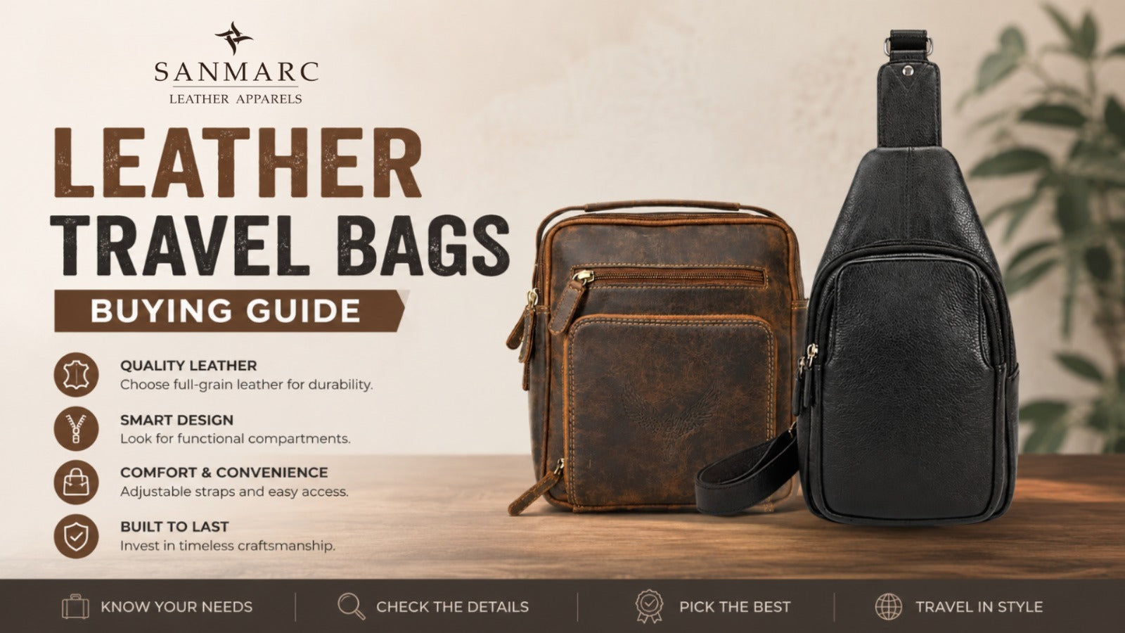 Leather Travel Bags 