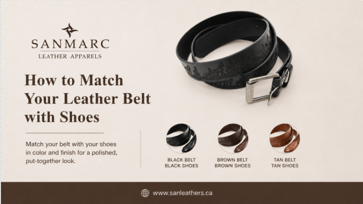 How to Match Your Leather Belt with Shoes