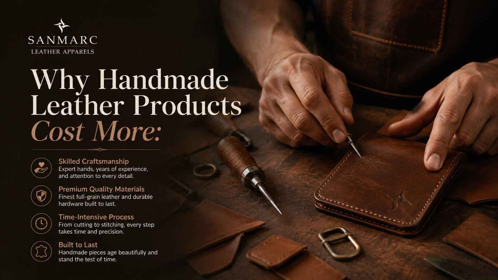 Why Handmade Leather Products Cost More
