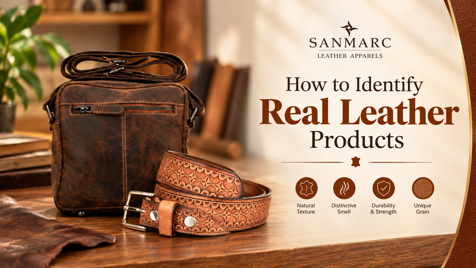  how to identify real leather 