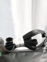 Black Leather Sling Bag (SN-22A)