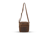 Vintage Leather Crossbody Bag 