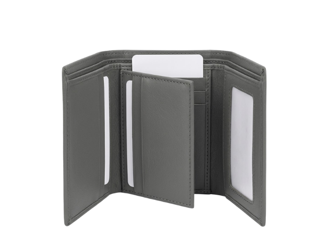 Grey Rfid Wallet (S- 48168)