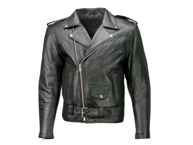 Men’s Plain Biker Jacket 