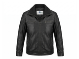 Men’s Black Leather Jacket 