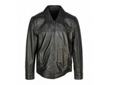 Men's Classic Black Leather Jacket