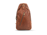 Brown Sling Bag for Men and Women 