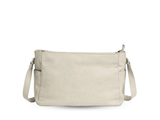 Beige Handbag for Women by SanLeathers 