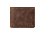 Rfid Brown Hunter Leather Wallet