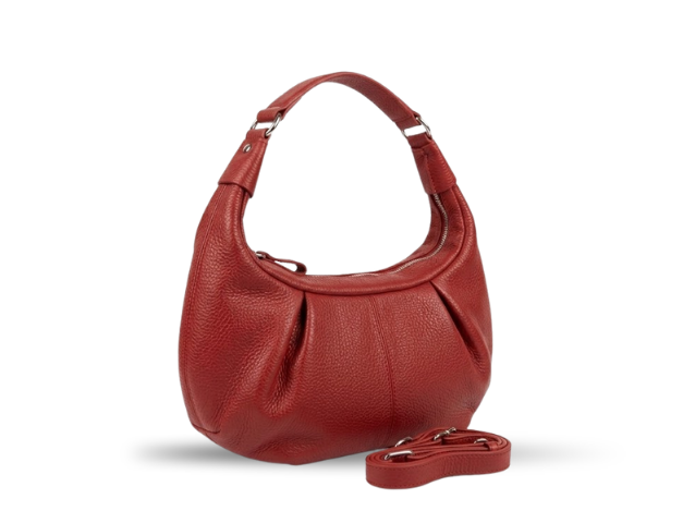 Red Leather Handbag
