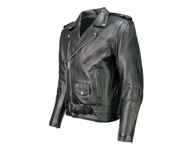 Men’s Plain Biker Jacket 