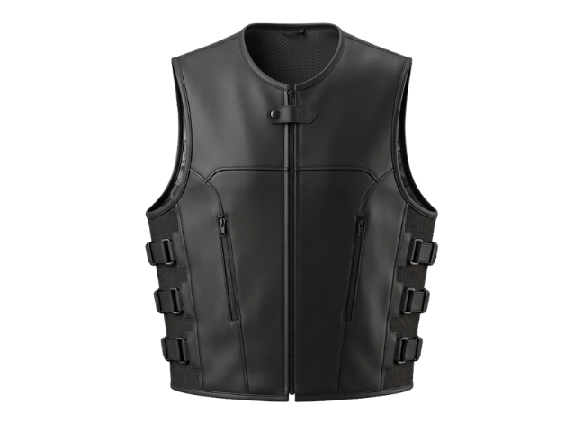 Black Club Vest (S-2233)