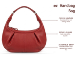 Red Leather Handbag