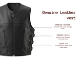 Black Club Vest (S-2233)