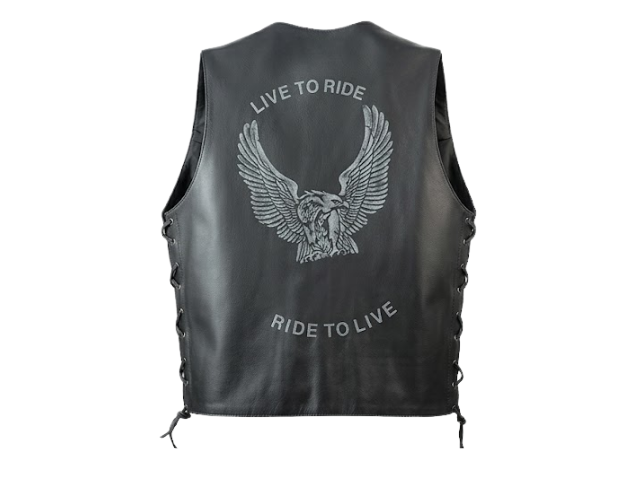 Eagle Black Vest (S-1894)