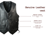 Eagle Black Vest (S-1894)