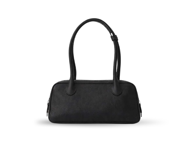 Leather shoulder bag