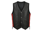 Black/ Red Vest (S- 64)