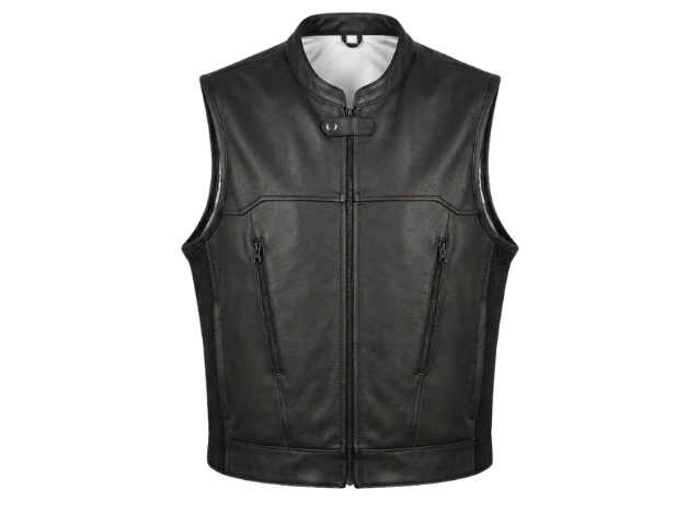 Black Strachy Vest (S- 2700)
