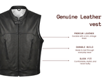 Black Strachy Vest (S- 2700)