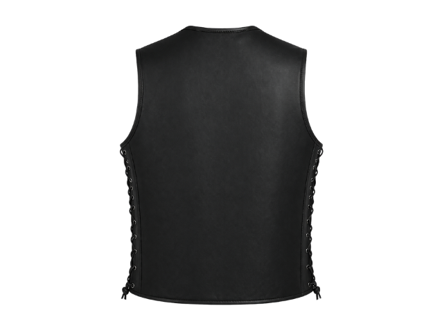 Black With Red Stripe Vest (S- 2400)