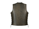 Distress Biker Vest (S- 1899)