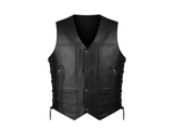 Plain Vest With Tassel Black (S- 1896)