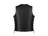 Plain Vest With Tassel Black (S- 1896)