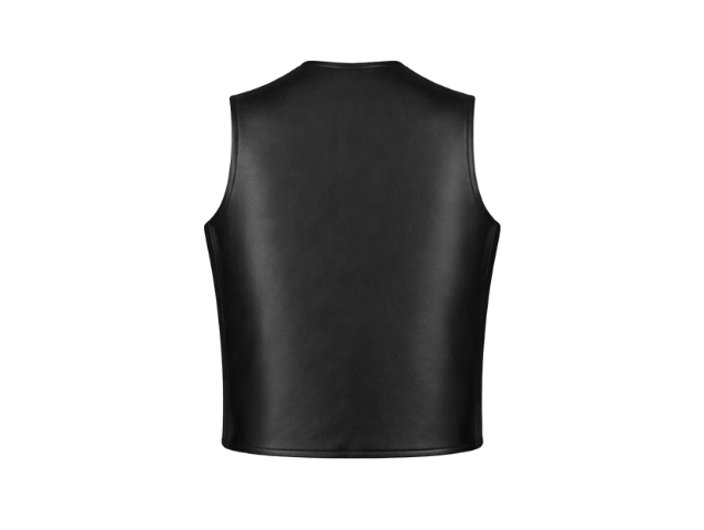 Plain Vest Black (S- 1884)