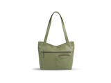 Leather Tote Bag (Olive)