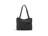 Leather Tote Bag ( Black )