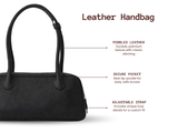 Leather shoulder bag