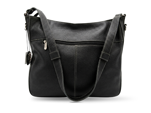 Black Handbag for Women by SanLeathers