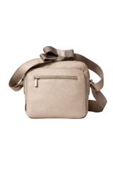 Leather Crossbody beige bag (SN-19)