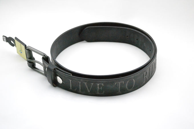 Live To Ride Black Belt (SN-351)