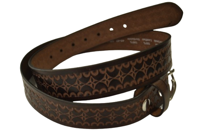 Coffee Brown Designer Belt (S-710)