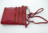 Genuine Leather Crossbody Bag | Multi-Pocket Leather Sling Bag (SN- 1007)
