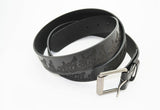 Black / Tan Horse Design Belt (S-341)