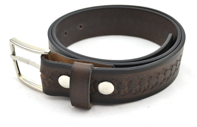 Brown Designer Belt (S-740)
