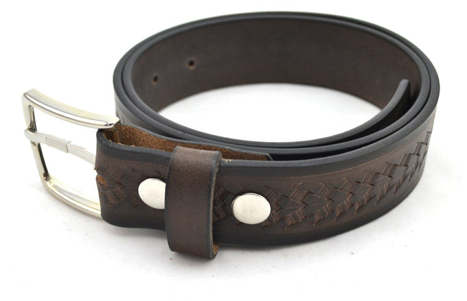 Brown Designer Belt (S-740)