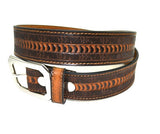 Tan/Brown Designer Belt (S-760)