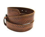 Tan Western Style Belt (S-720)