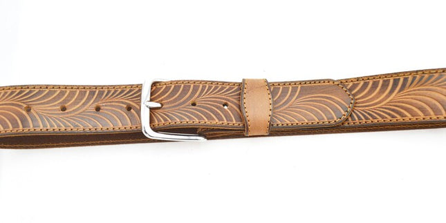 Tan Western Style Belt (S-720)