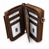 Distressed Brown Hunter Leather