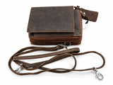 Distressed Brown Hunter Leather