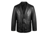 Men’s Blazer Style Leather Jacket 