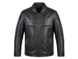 Men’s Black Leather Jacket