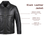 Men’s Black Leather Jacket