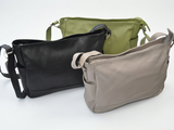 Beige Handbag for Women by SanLeathers 
