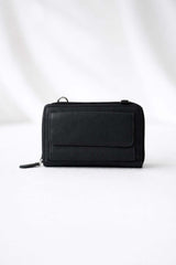 Leather Wallet Sling Bag